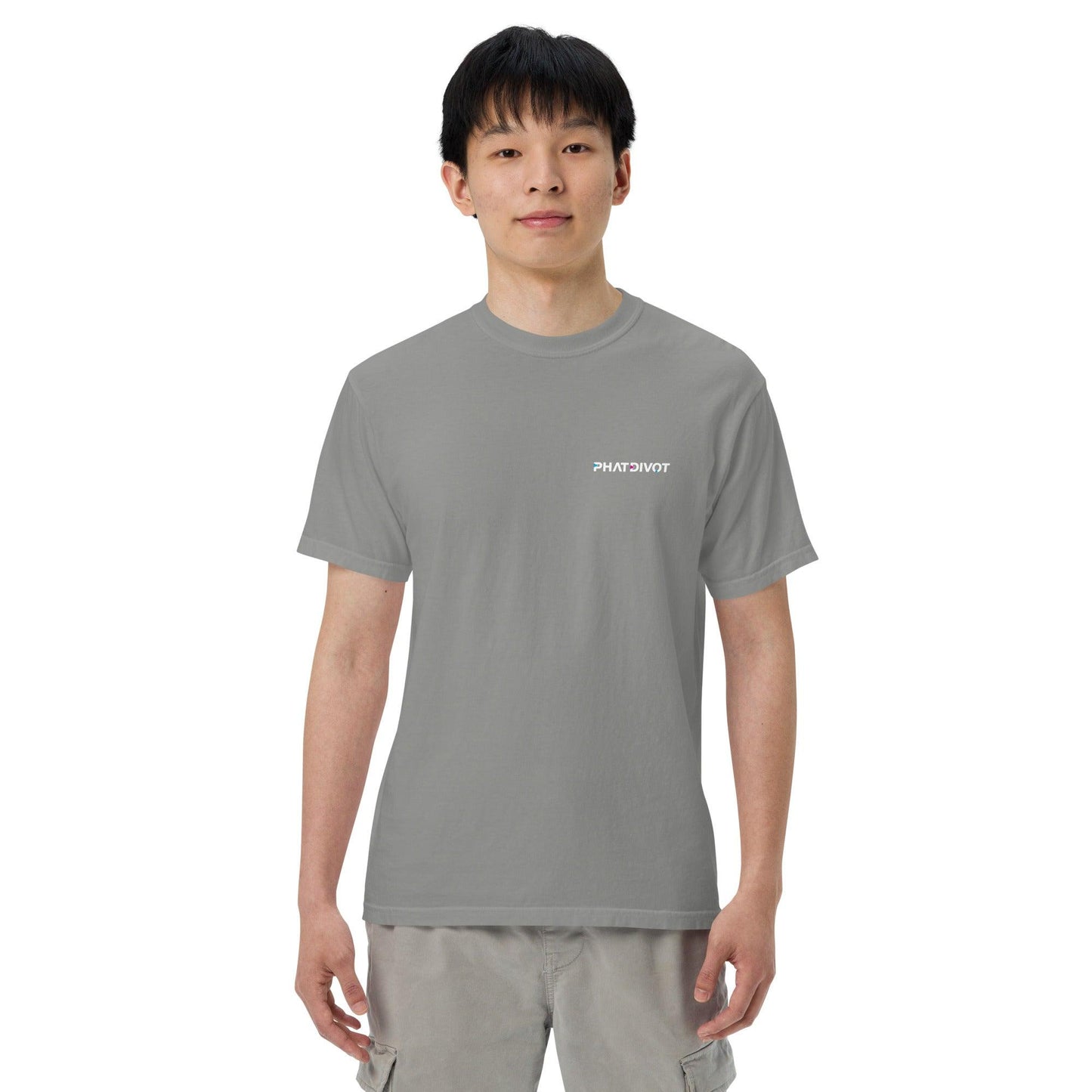 Men’s Colored Logo T-shirt - Phat Divot