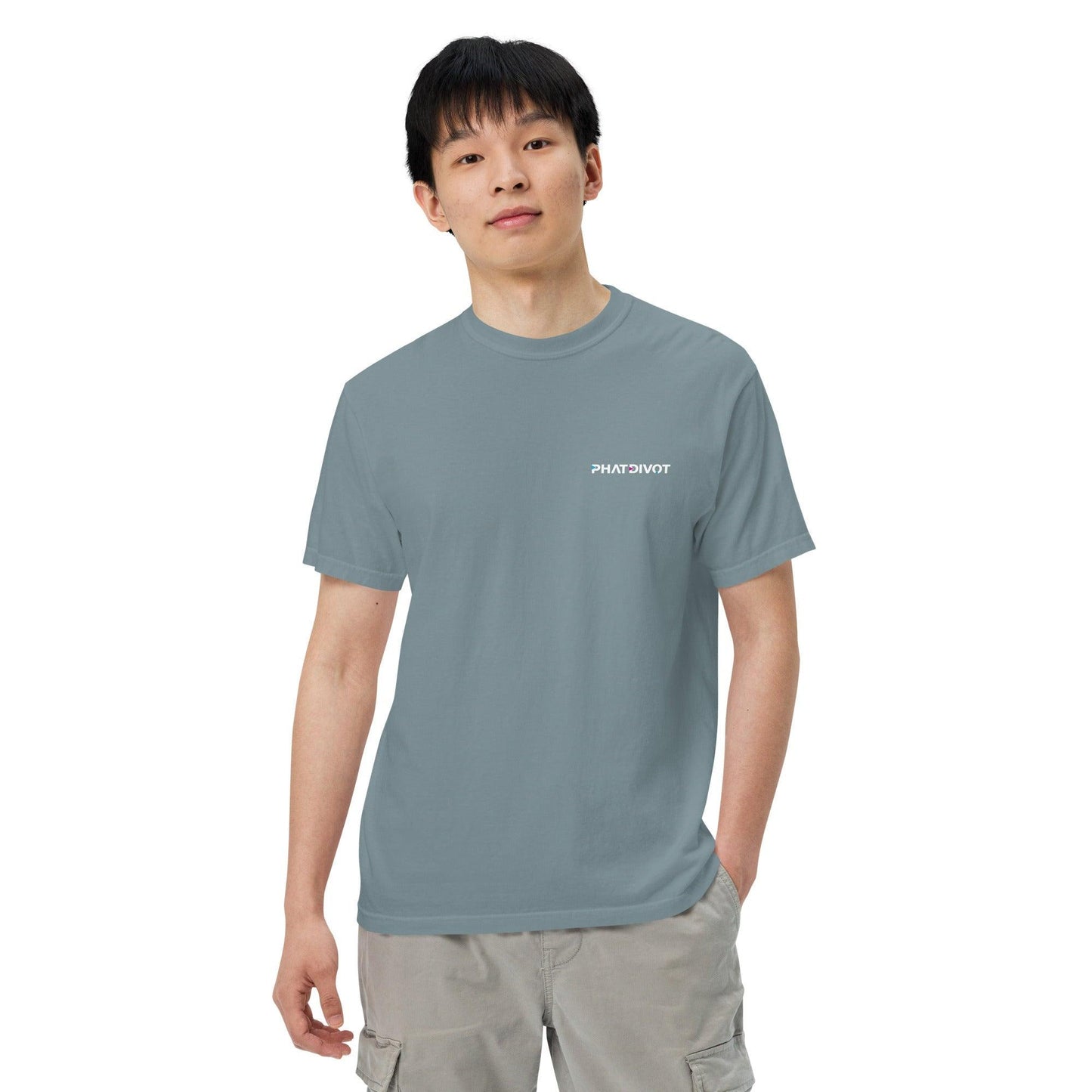 Men’s Colored Logo T-shirt - Phat Divot