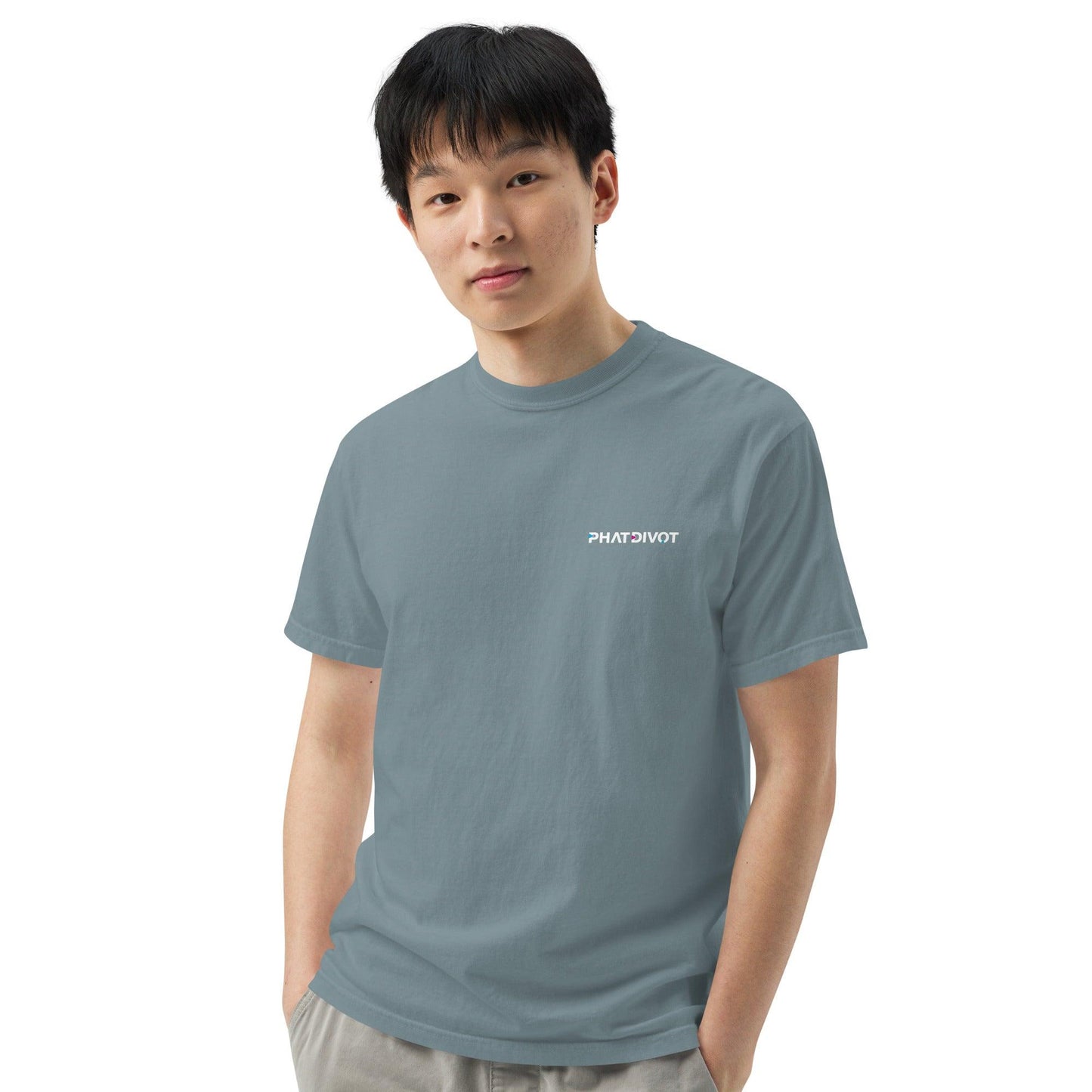 Men’s Colored Logo T-shirt - Phat Divot