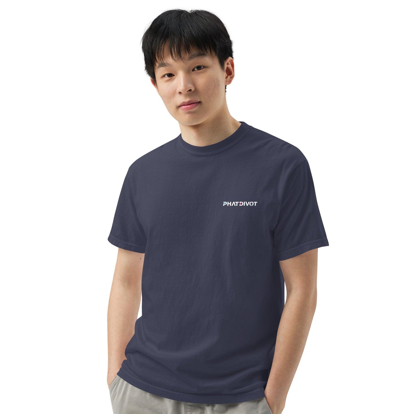 Men’s Colored Logo T-shirt - Phat Divot