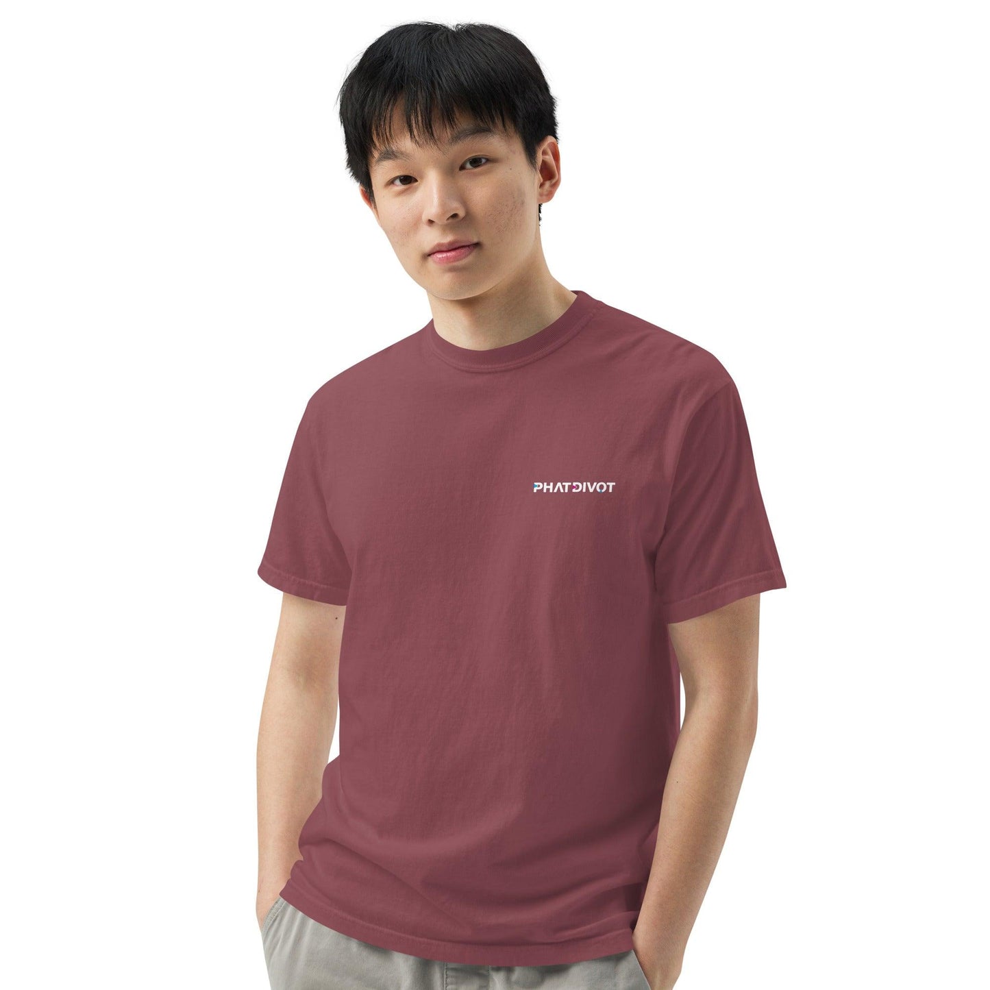 Men’s Colored Logo T-shirt - Phat Divot