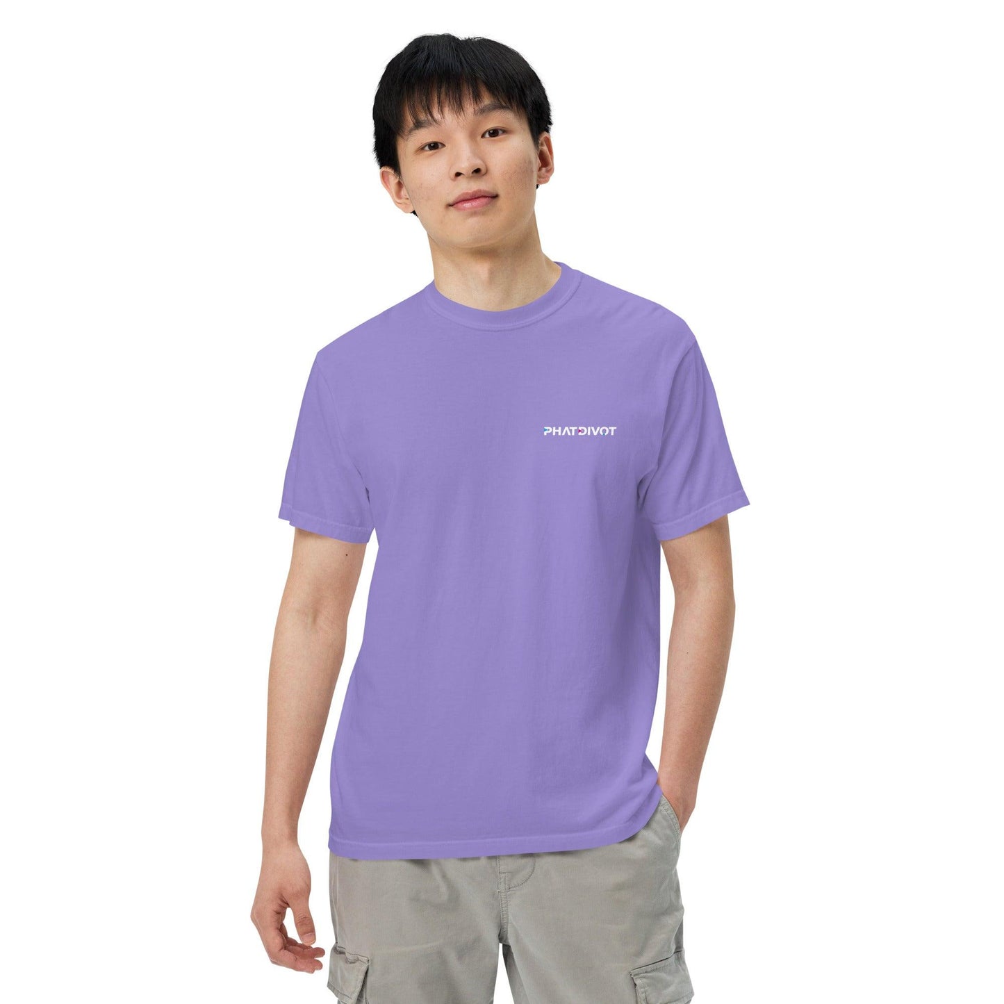 Men’s Colored Logo T-shirt - Phat Divot