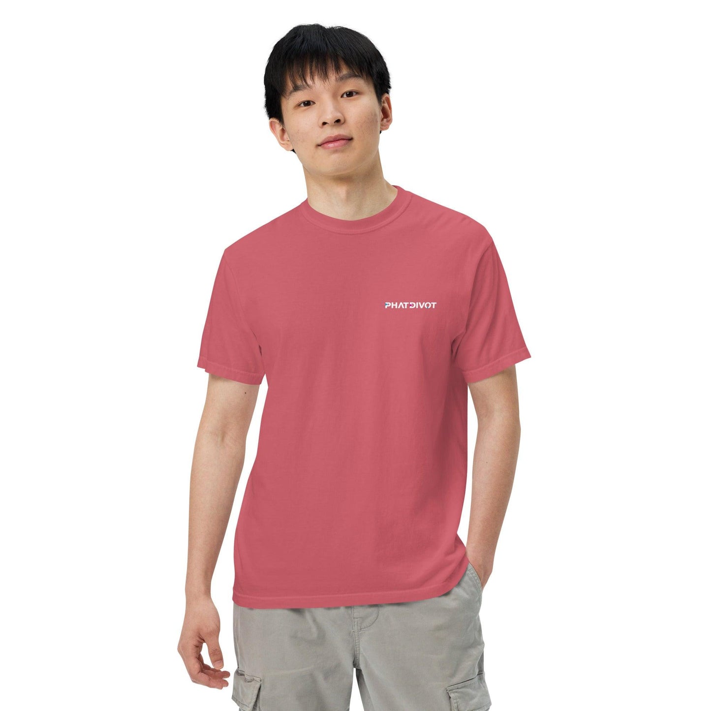 Men’s Colored Logo T-shirt - Phat Divot