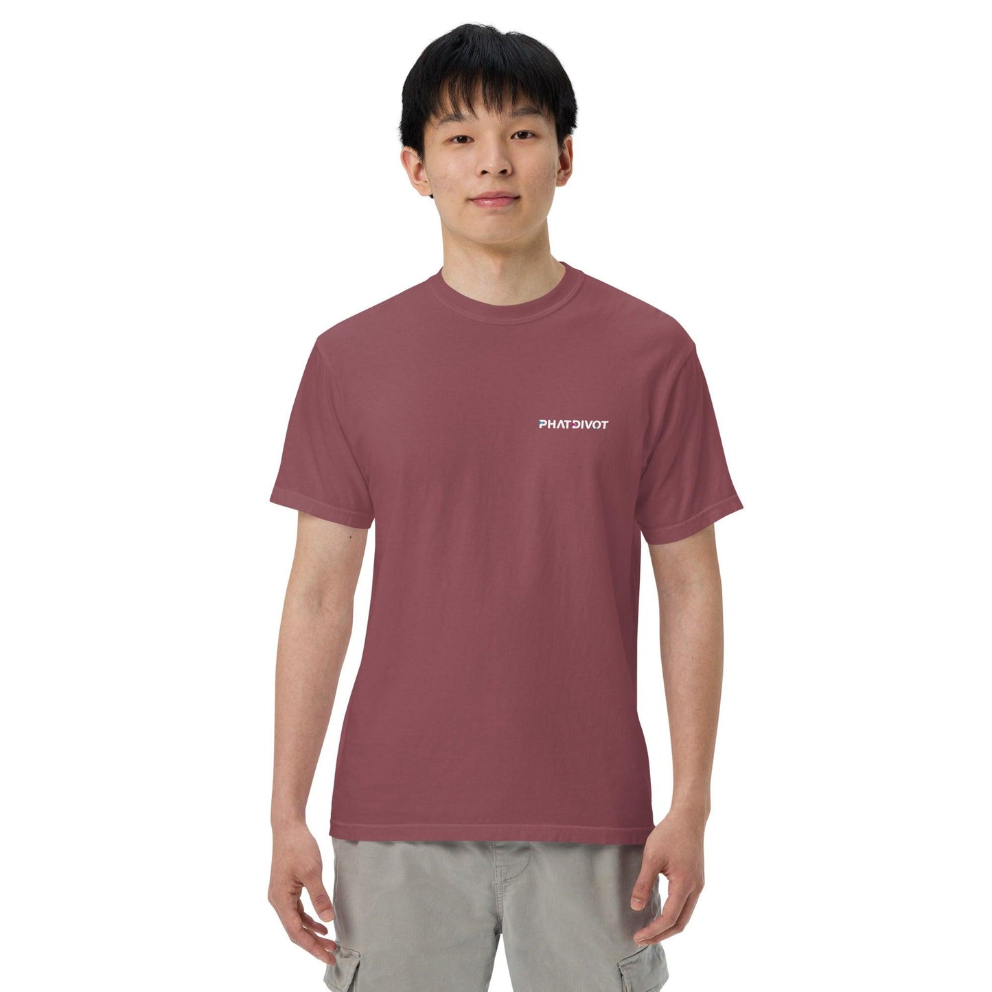 Men’s Colored Logo T-shirt - Phat Divot