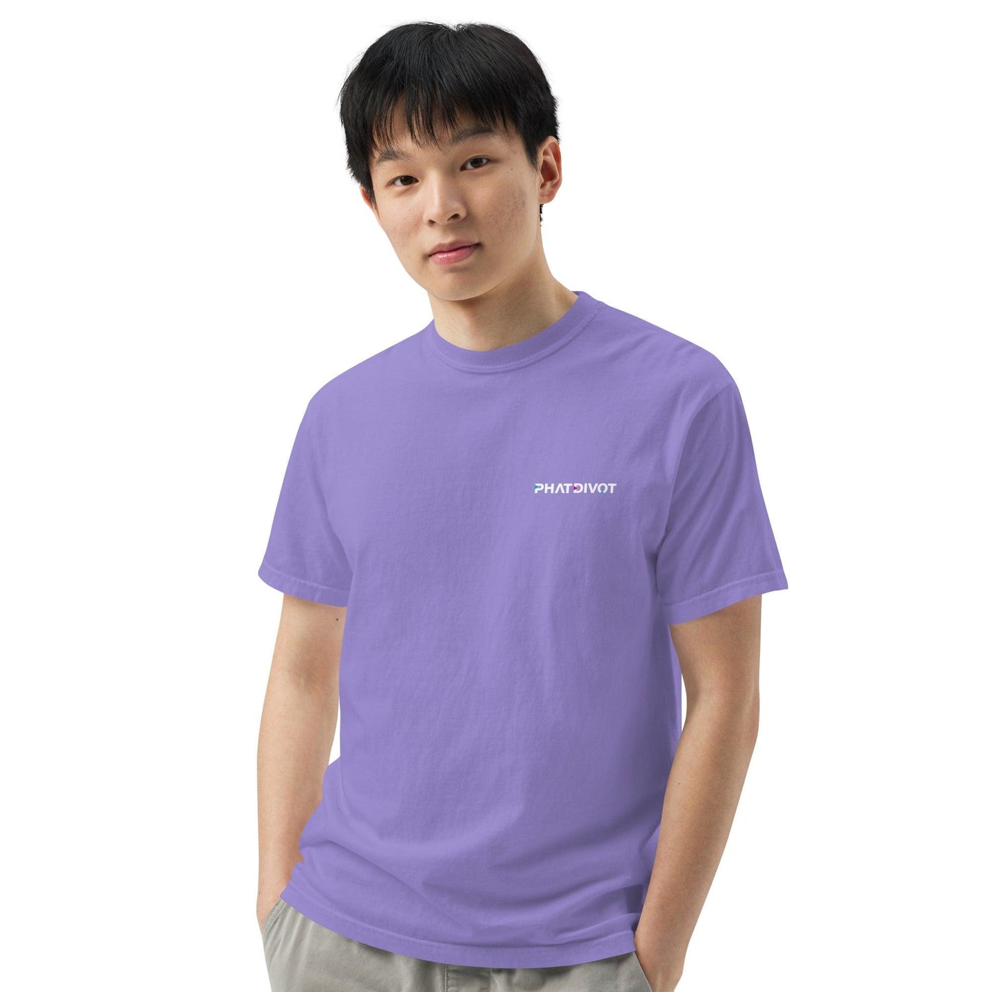 Men’s Colored Logo T-shirt - Phat Divot