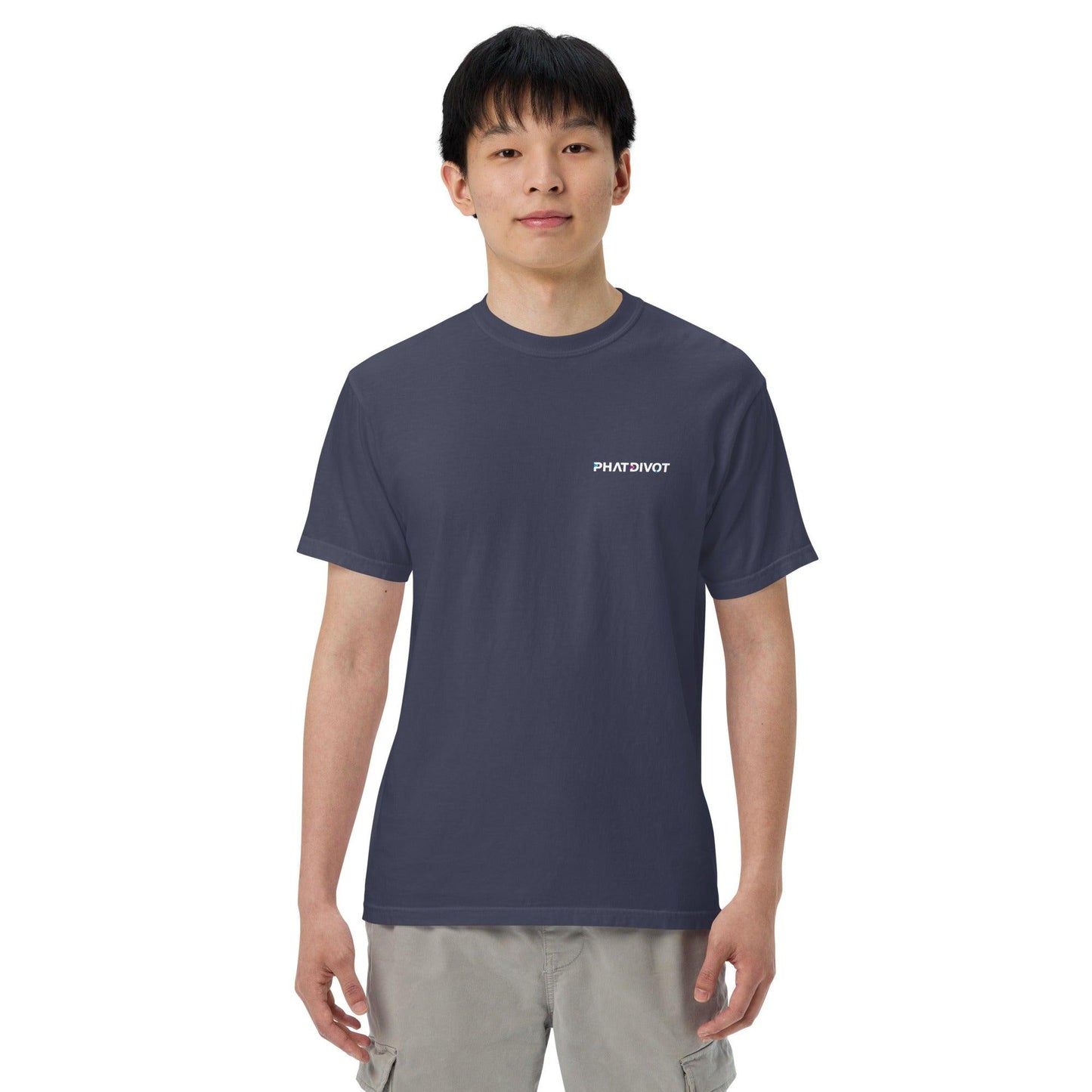 Men’s Colored Logo T-shirt - Phat Divot