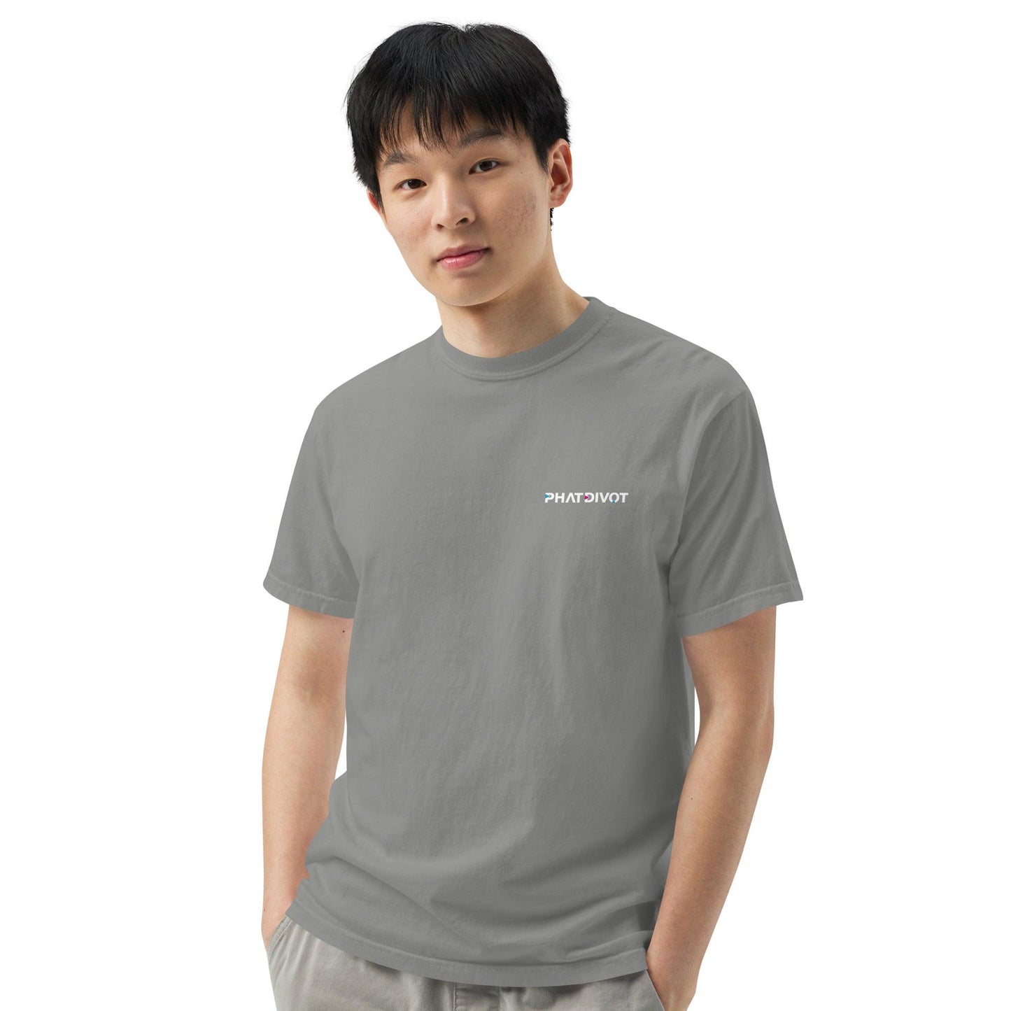 Men’s Colored Logo T-shirt - Phat Divot