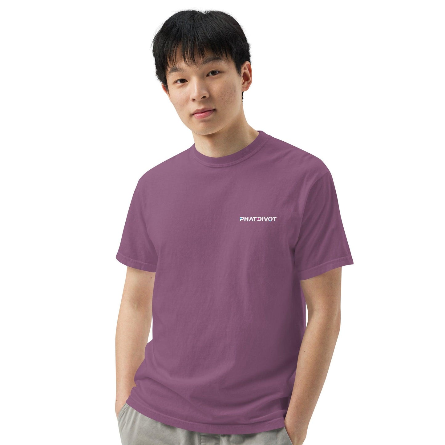 Men’s Colored Logo T-shirt - Phat Divot
