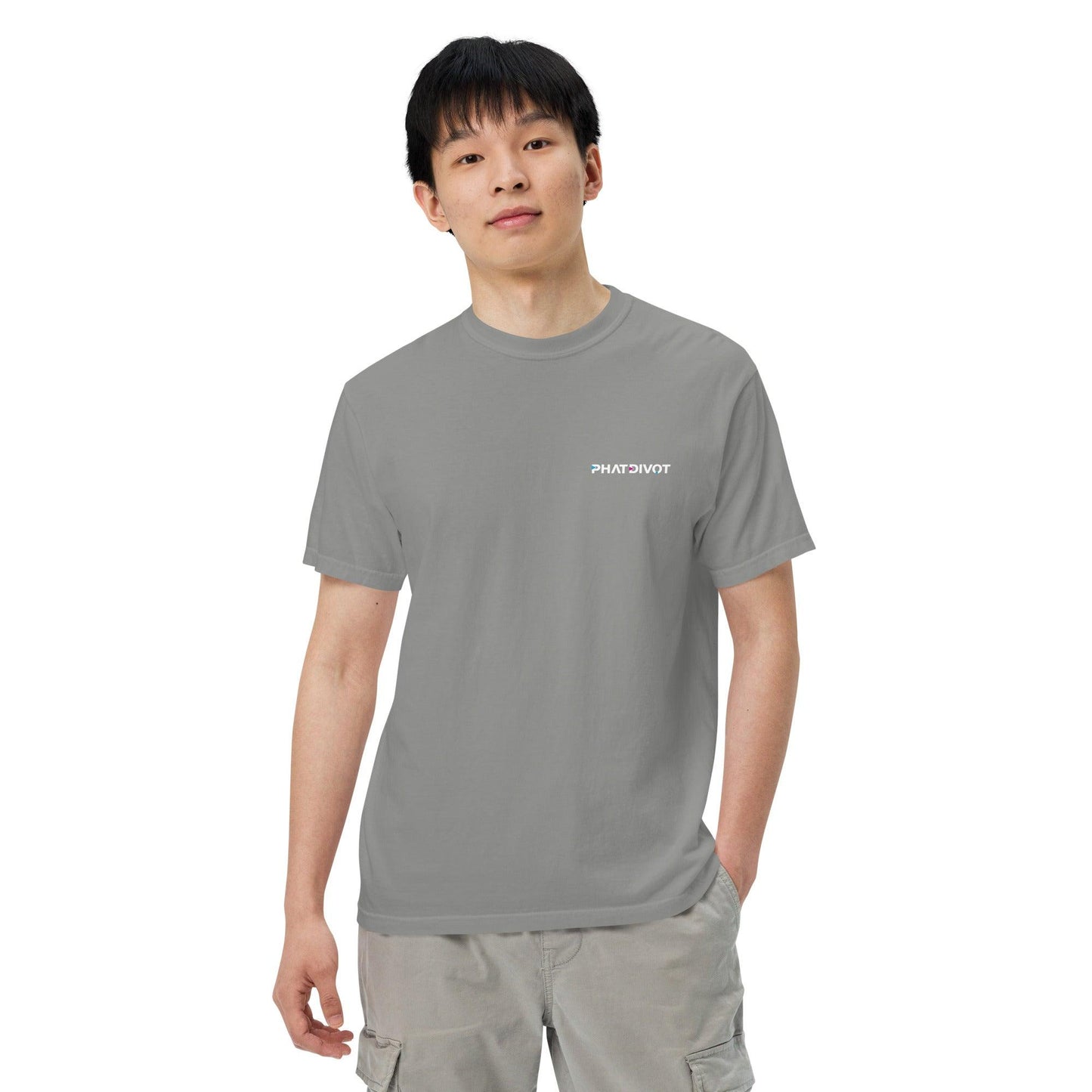 Men’s Colored Logo T-shirt - Phat Divot