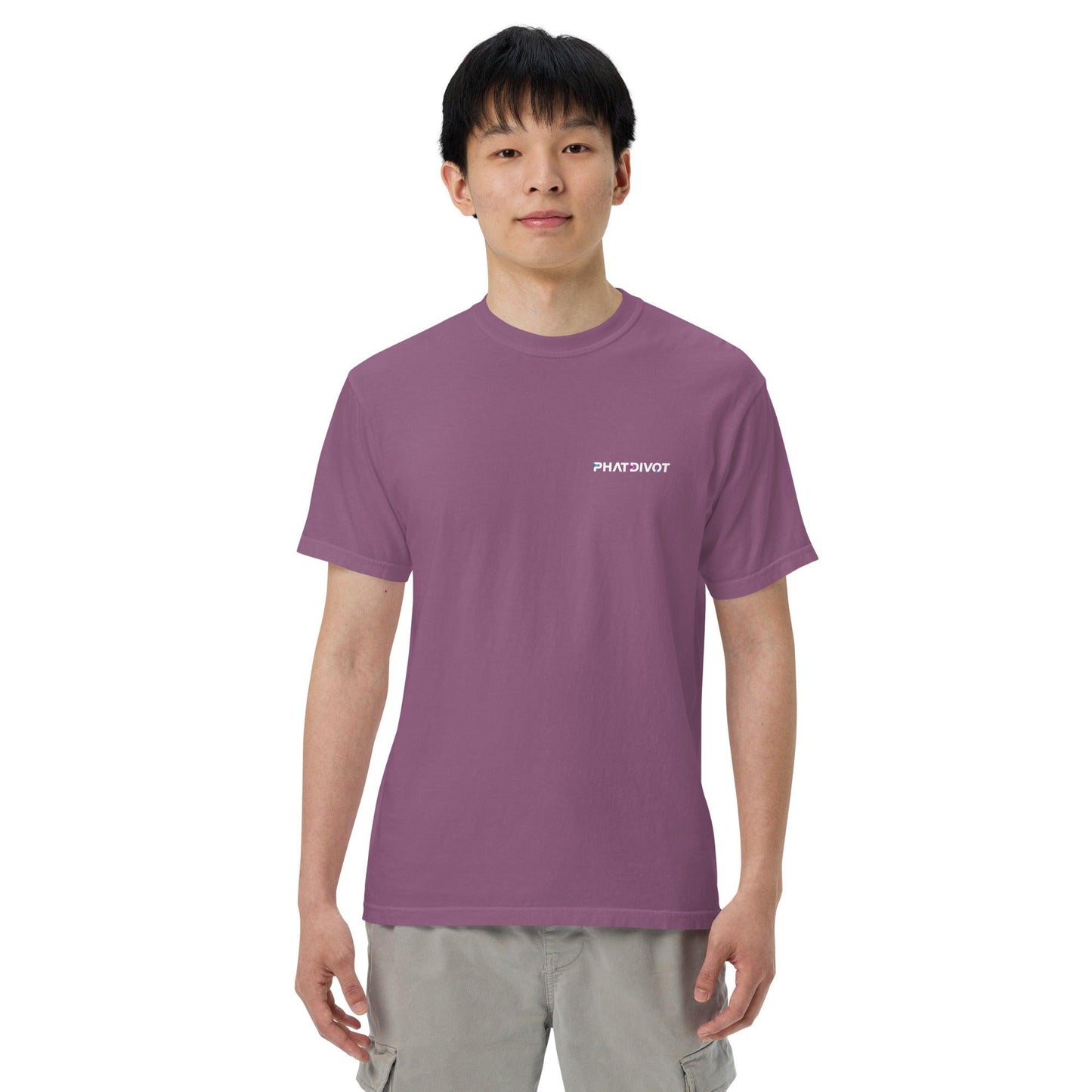 Men’s Colored Logo T-shirt - Phat Divot