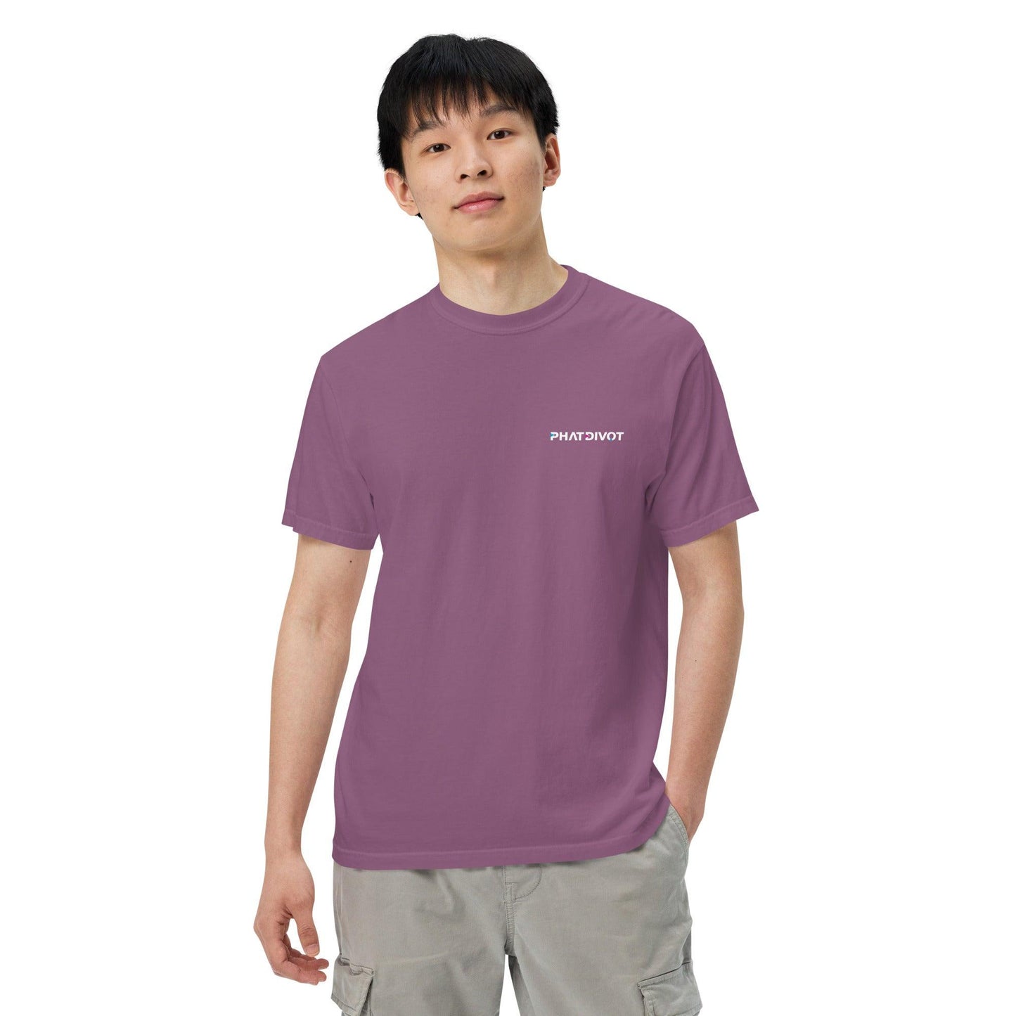 Men’s Colored Logo T-shirt - Phat Divot
