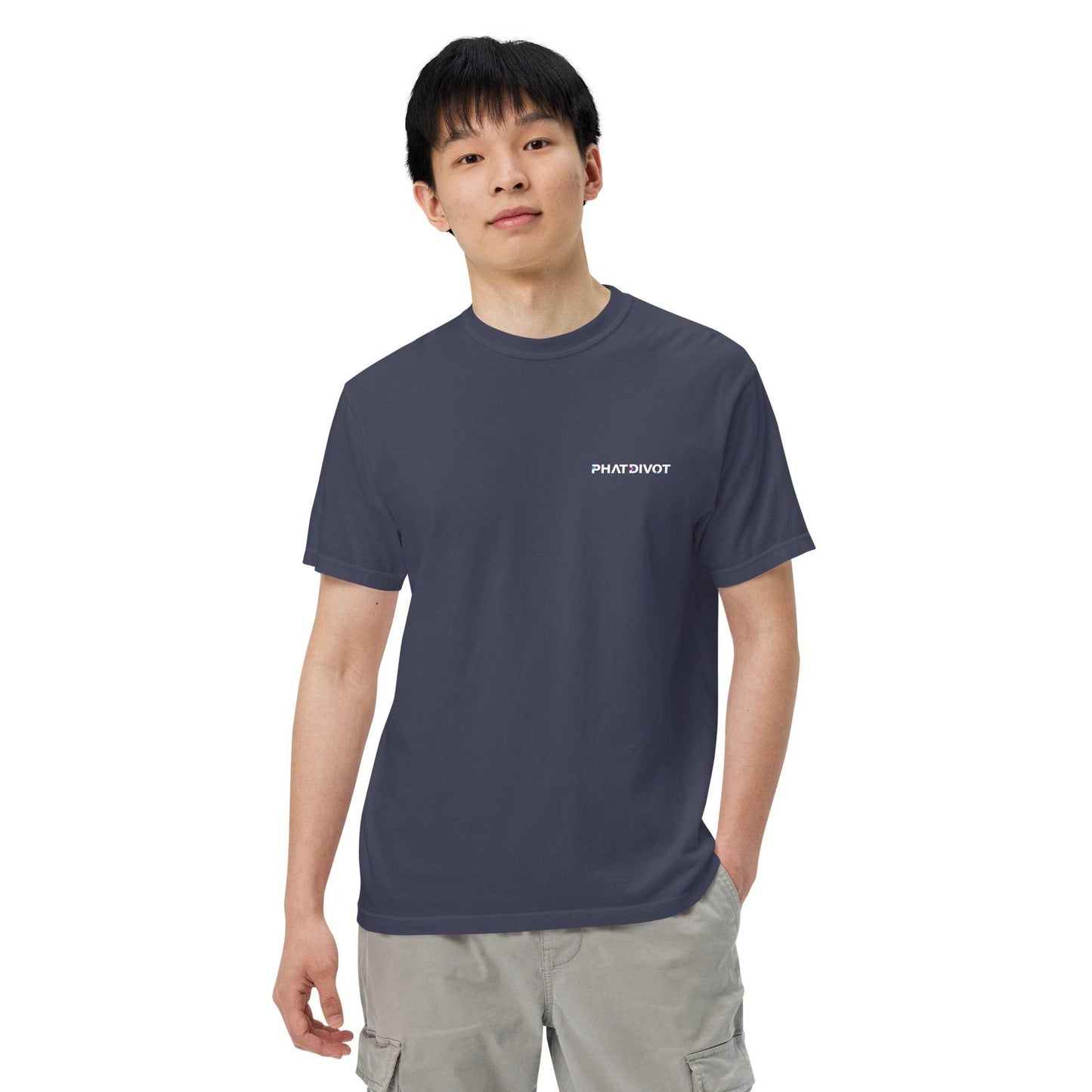Men’s Colored Logo T-shirt - Phat Divot